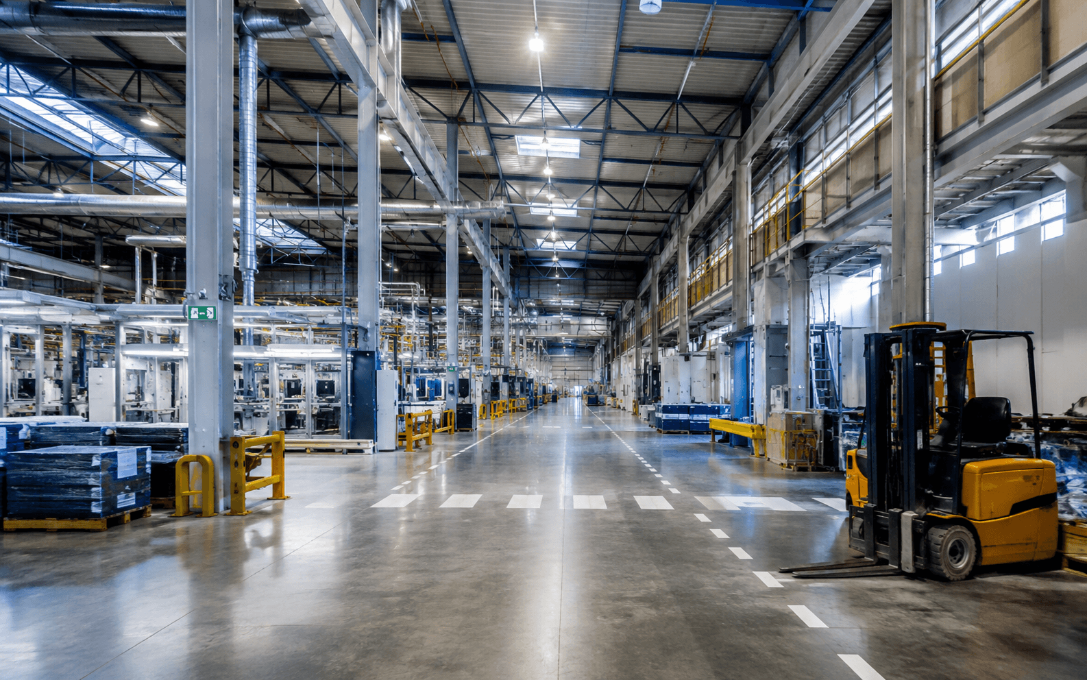 Site industriel, contexte manufacturier